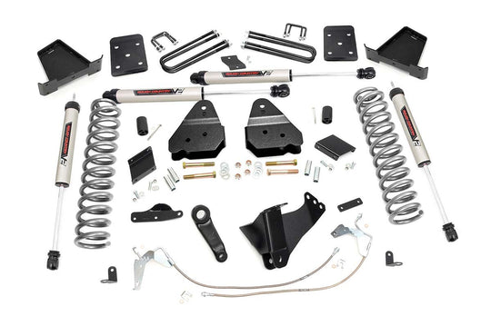 56670 6 Inch Lift Kit - Gas - OVLD - V2 - Ford Super Duty 4WD (2011-2014) Rough Country Canada