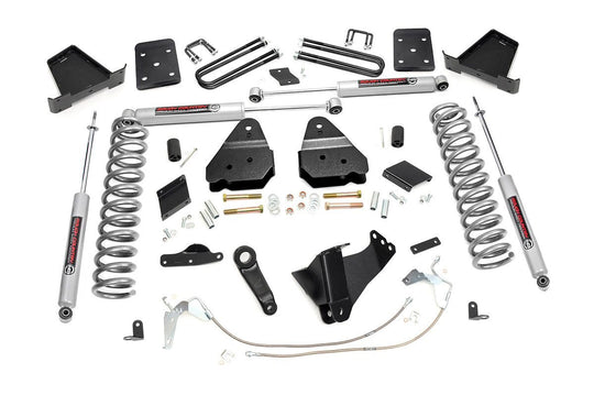 531.20 6 Inch Lift Kit - Diesel - No OVLD - Ford Super Duty 4WD (11-14) Rough Country Canada