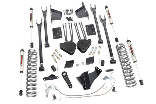 53270 6 Inch Lift Kit - 4-Link - No OVLD - V2 - Ford Super Duty (11-14) Rough Country Canada