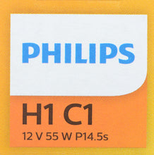 Load image into Gallery viewer, H1C1 Philips Standard Headlight H1 - Standard - Single Commercial Pack Philips Bulbs