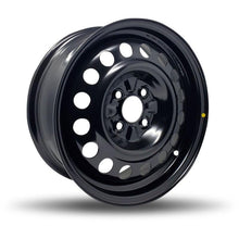 Load image into Gallery viewer, 540003 - DTD Steel Wheel 15X6 4X100 ET 42mm Black - DTD Wheels Canada