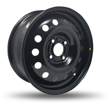 Load image into Gallery viewer, 540800 - DTD Steel Wheel 15X6 4X108 ET 47mm Black - DTD Wheels Canada