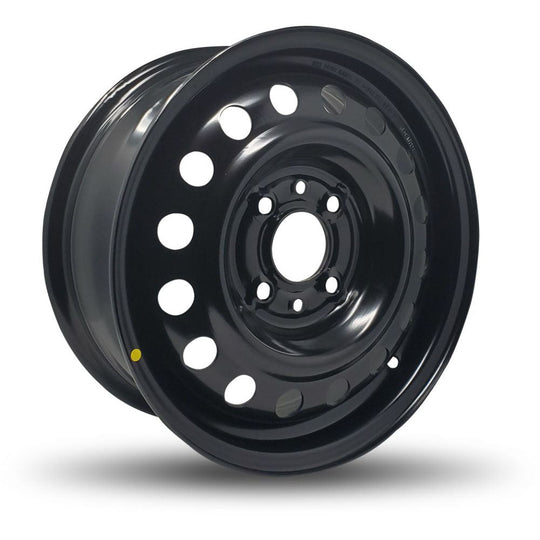 541401U - DTD Steel Wheels 15X6 4X114.3 45mm Black - DTD Wheels Canada
