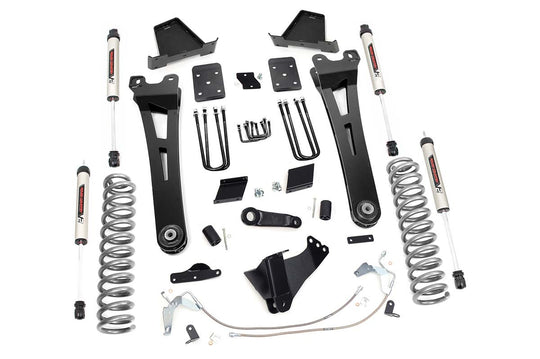 54370 6 Inch Lift Kit - Diesel - Radius Arm - No OVLD - V2 - Ford Super Duty (15-16) Rough Country Canada