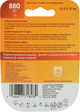 Load image into Gallery viewer, 880B1 Philips Standard Fog Light 880 - Standard - Single Blister Pack Philips Bulbs