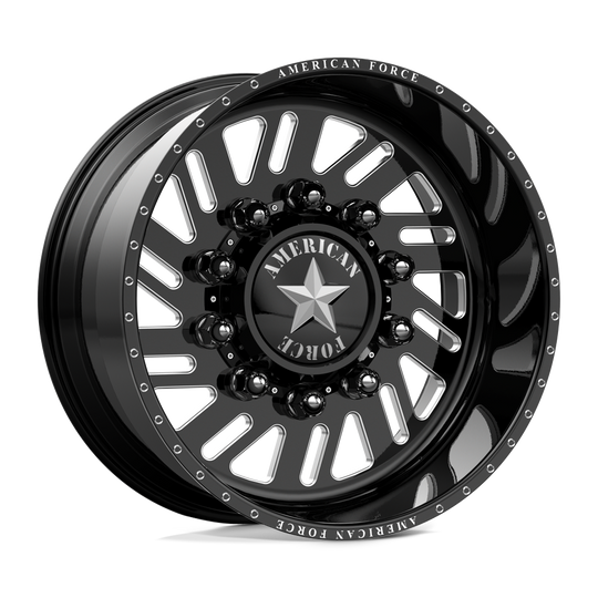 AFTN70225-11-21 - American Force AFW Shift 24X12 10X170 mm Flat Black Mill-Mach - American Force Wheels Canada