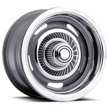 Load image into Gallery viewer, 55-5873 - Vision 55 Rally 15X8 5X127 -6mm Silver - Vision Wheels Canada