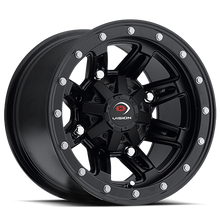 Load image into Gallery viewer, 550-127100MB4 - Vision 550 Five Fifty 12X7 4X100 2.5mm Matte Black - Vision Wheels Canada