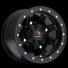 Load image into Gallery viewer, 550-148110MB4 - Vision 550 Five Fifty 14X8 4X110 -10.2mm Matte Black - Vision Wheels Canada