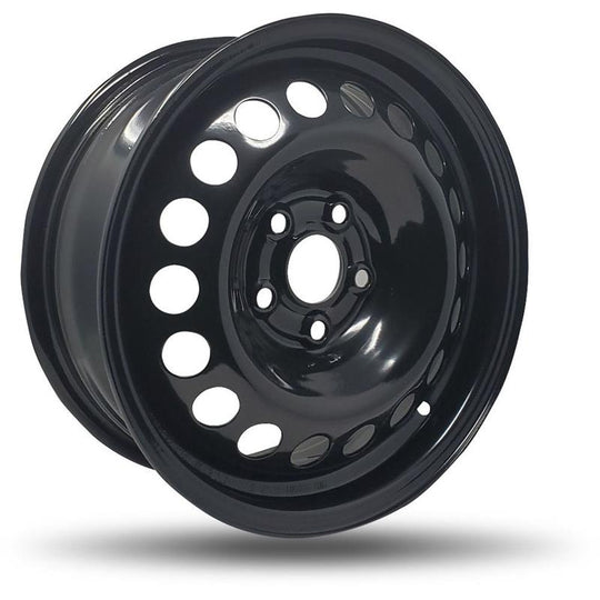 550501 - DTD Steel Wheel 15X6 5X105 ET 33mm Black - DTD Wheels Canada