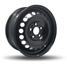 Load image into Gallery viewer, 550800 - DTD Steel Wheel 15X6 5X108 ET 52mm Black - DTD Wheels Canada