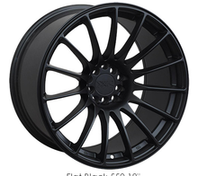Load image into Gallery viewer, 550881022 - XXR 550 18X8.75 5X100 / 5X114.3 36mm Flat Black - XXR Wheels Canada