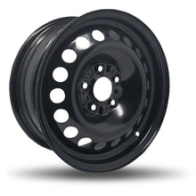 Load image into Gallery viewer, 551001 - DTD Steel Wheels 15X6.5 5X110 40mm Black - DTD Wheels Canada