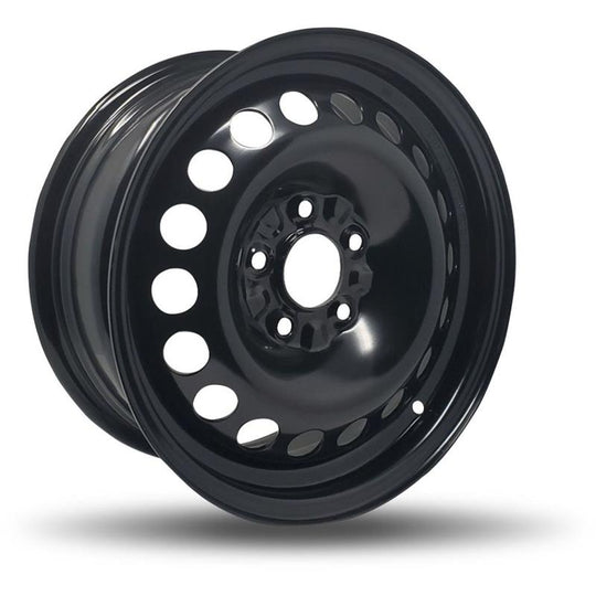 551001 - DTD Steel Wheels 15X6.5 5X110 40mm Black - DTD Wheels Canada