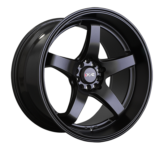 555781022 - XXR 555 17X8 5X100 35mm Flat Black - XXR Wheels Canada