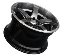 Load image into Gallery viewer, 555805451 - XXR 555 18X10 5X100 / 5X114.3 25mm Chromium Black / Machined Lip - XXR Wheels Canada