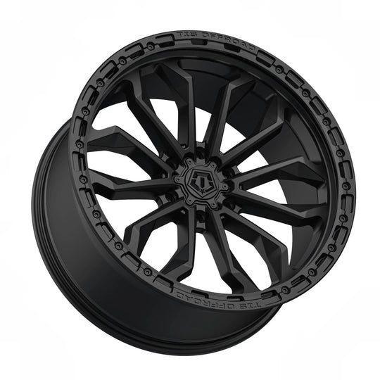 556S-B7907313 - TIS Offroad 556 17X9 5X127 / 5X139.7 -13mm Satin Black - TIS Offroad Wheels Canada