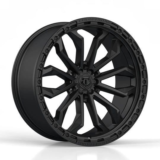 556S-B7907313 - TIS Offroad 556 17X9 5X127 / 5X139.7 -13mm Satin Black - TIS Offroad Wheels Canada