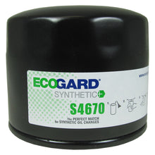 Load image into Gallery viewer, S4670 Synthetic Engine Oil Filter ECOGARD Canada