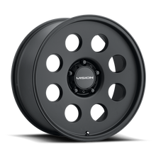 Load image into Gallery viewer, 56-6865SB0 - Vision 56 Midway 16X8 5X114.3 0mm Satin Black - Vision Wheels Canada
