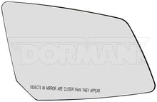 Charger l'image dans la galerie, 56076 Door Mirror Glass Dorman - HELP Canada