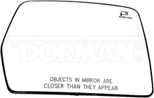 Load image into Gallery viewer, 56109 Door Mirror Glass Dorman - HELP Canada