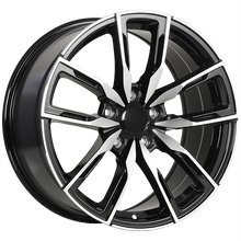 Charger l'image dans la galerie, R15718002 - ART Replica 157 18X8.5 5X120 ET 35mm Gloss Black - Machined Face - ART Replica Wheels Canada