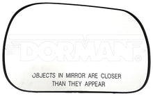 Charger l'image dans la galerie, 56445 Door Mirror Glass Dorman - HELP Canada