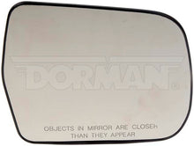 Charger l'image dans la galerie, 56449 Door Mirror Glass Dorman - HELP Canada