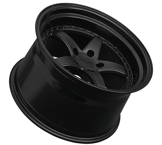 565891226 - XXR 565 18X9.5 5X120 38mm Flat Black / Gloss Black Lip - XXR Wheels Canada
