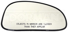 Charger l'image dans la galerie, 56685 Door Mirror Glass Dorman - HELP Canada
