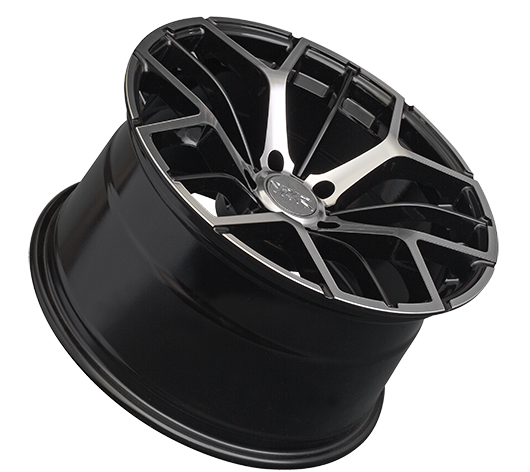 566886512 - XXR 566 18X8.5 5X114.3 35mm Black / Machined - XXR Wheels Canada