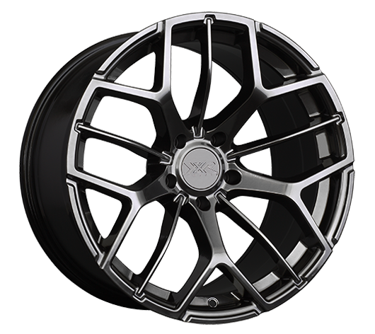 566886550 - XXR 566 18X8.5 5X114.3 35mm Chromium Black - XXR Wheels Canada