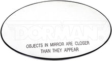 Charger l'image dans la galerie, 56713 Door Mirror Glass Dorman - HELP Canada
