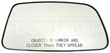 Load image into Gallery viewer, 56757 Door Mirror Glass Dorman - HELP Canada