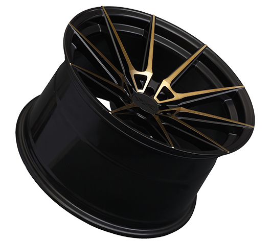 567891063 - XXR 567 18X9.5 5X114.3 / 5X100 38mm Bronze & Black - XXR Wheels Canada
