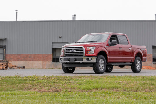 56930 2 Inch Lift Kit - Alum Spacer - Ford F-150 2WD/4WD (2014-2020) Rough Country Canada