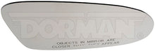 Charger l'image dans la galerie, 57030 Door Mirror Glass Dorman - HELP Canada