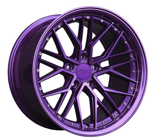 571006584 - XXR 571 20X10.5 5X114.3 35mm Diamond Cut Purple - XXR Wheels Canada