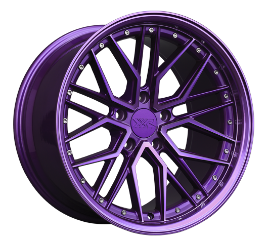 571091284 - XXR 571 20X9 5X120 35mm Diamond Cut Purple - XXR Wheels Canada