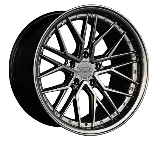 571888050 - XXR 571 18X8.5 5X100 35mm Chromium Black - XXR Wheels Canada