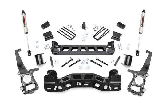 57270 4 Inch Lift Kit - V2 - Ford F-150 2WD (2011-2014) Rough Country Canada