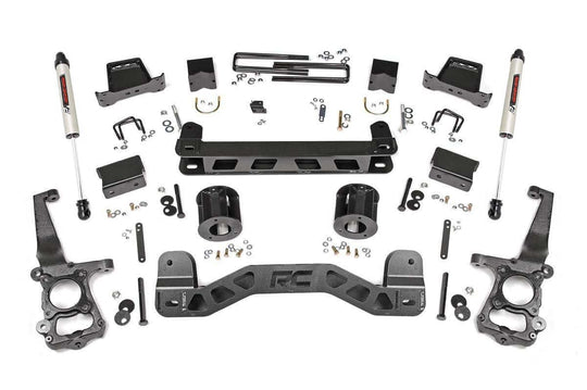 57370 6 Inch Lift Kit - V2 - Ford F-150 2WD (2011-2014) Rough Country Canada