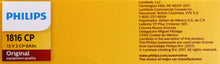 Load image into Gallery viewer, 1816CP Philips Standard Miniature 1816 - Standard - Multiple Commercial 10-Pack Philips Bulbs