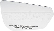 Charger l'image dans la galerie, 57610 Door Mirror Glass Dorman - HELP Canada