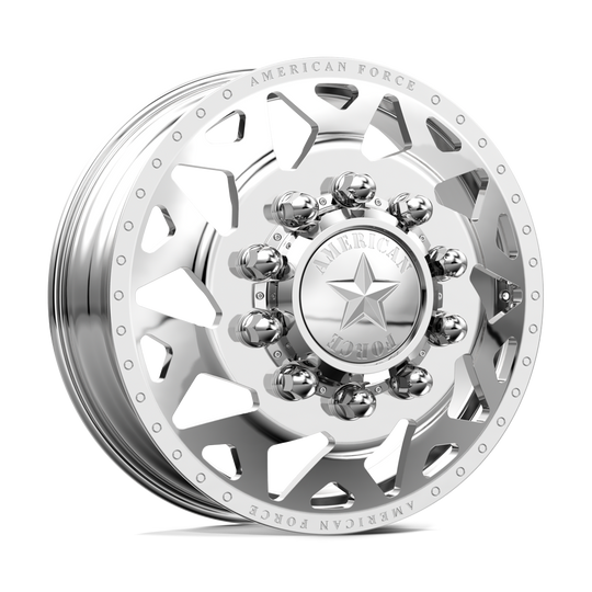 AFTQDF6H0142-5-21 - American Force AFW Contra 26X14 8X200 -72mm Polished - American Force Wheels Canada