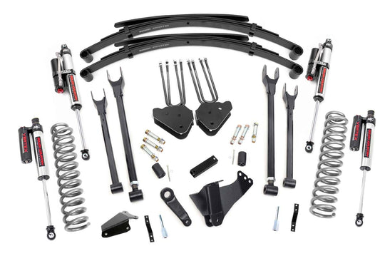 58350 6 Inch Lift Kit - Gas - 4 Link - RR Spring - Vertex - Ford Super Duty (05-07) Rough Country Canada