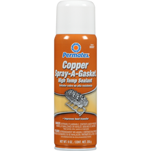 Load image into Gallery viewer, 58985 Permatex Copper Spray-A-Gasket High-Temp Sealant, 12 OZ
