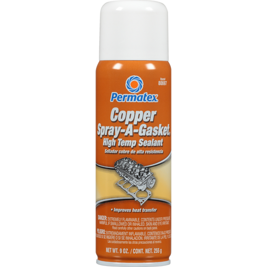 58985 Permatex Copper Spray-A-Gasket High-Temp Sealant, 12 OZ