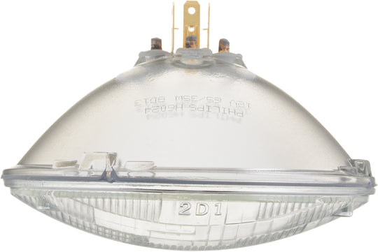 H6024C1 Philips Standard Sealed Beam H6024 - Standard - Single Commercial Pack Philips Bulbs